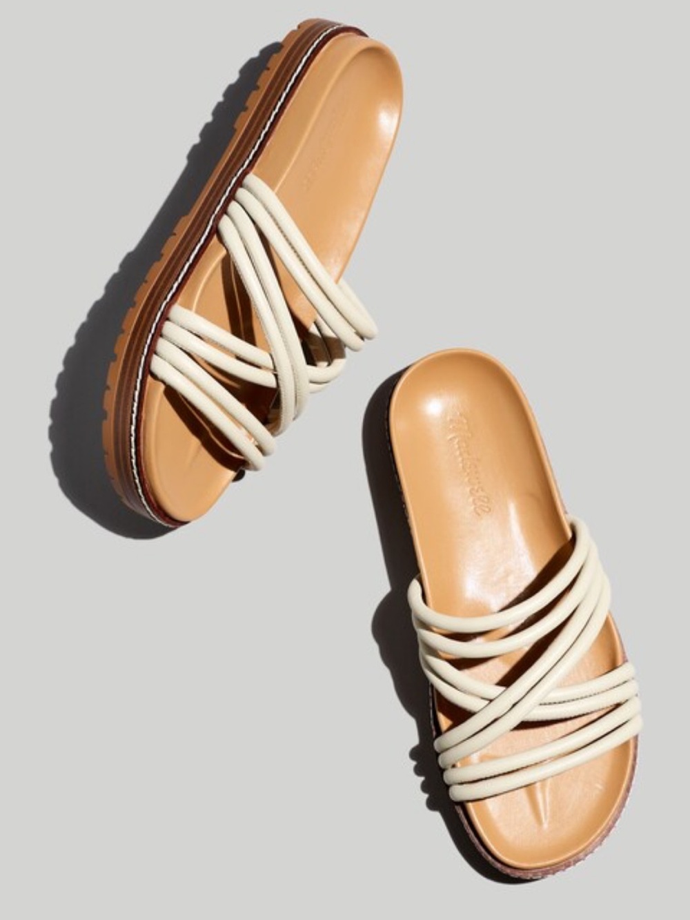 Madewell Women’s The Charley Strappy Slide Sandal Size 7.5